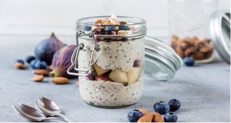 Vegan overnight oats